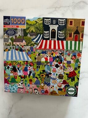 Eeboo Country Fair 1000 Piece Puzzle